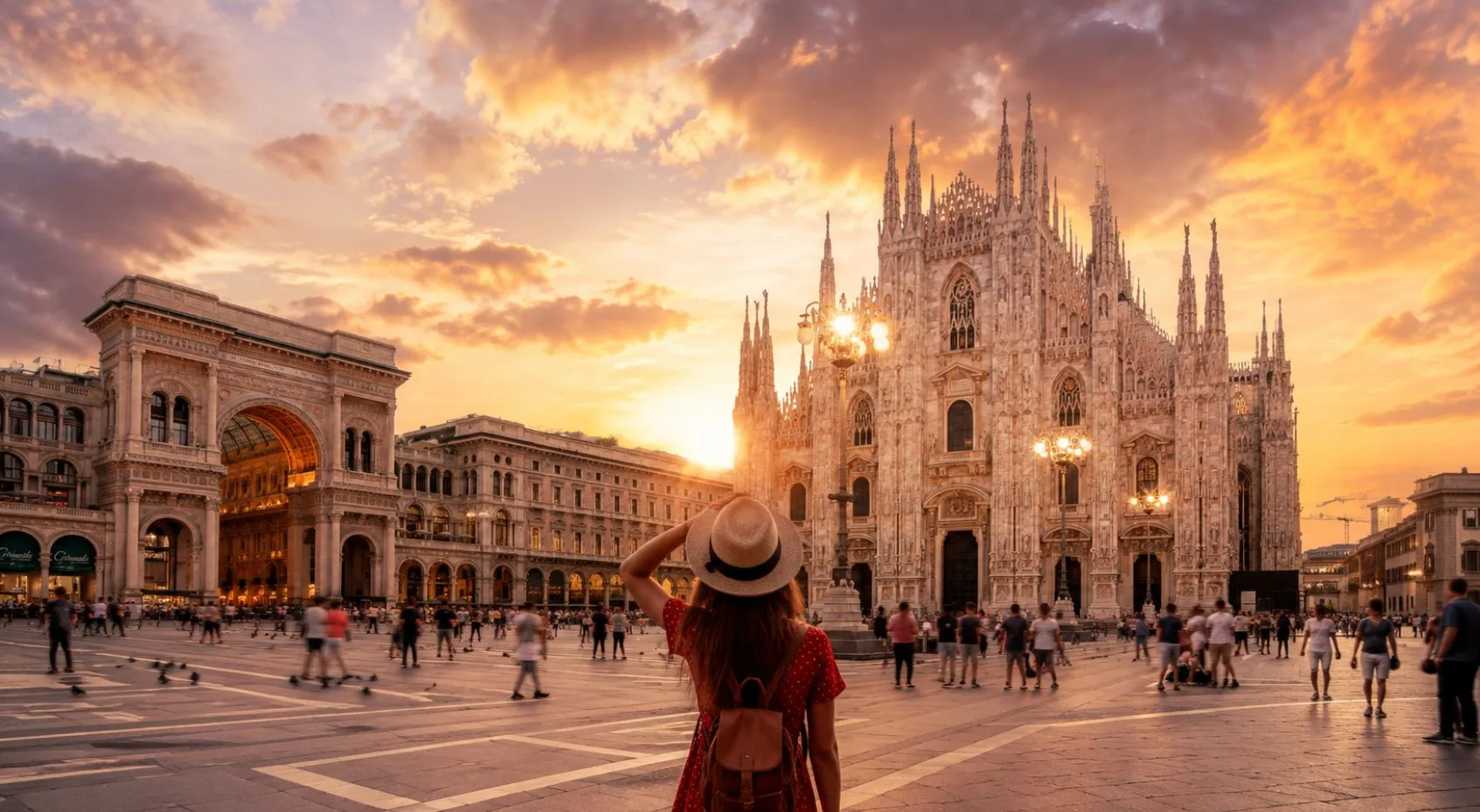 Panorama della città di Milano